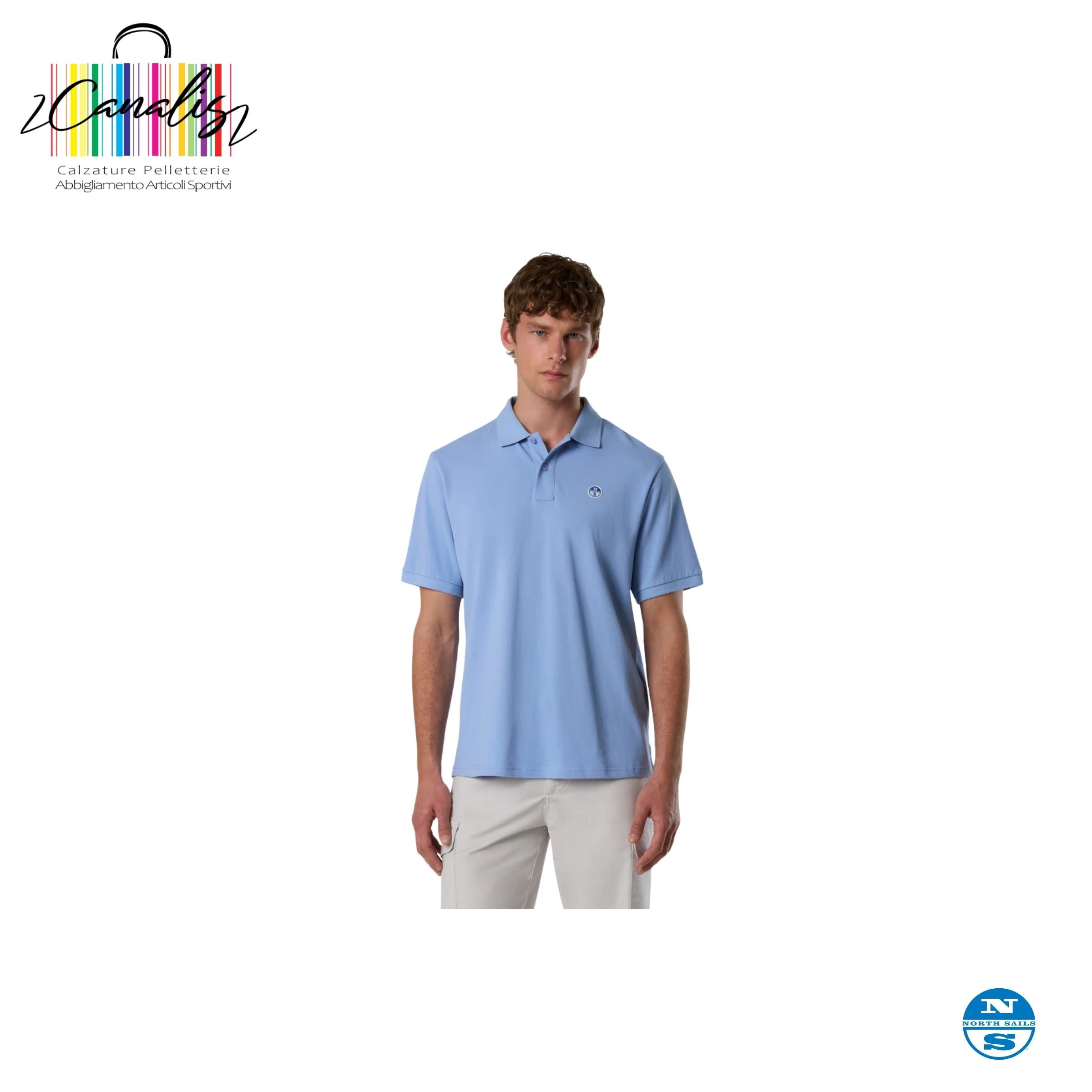 692463-000-0101 BASIC POLO SHORT SLEEVE uomo NORTH SAILS