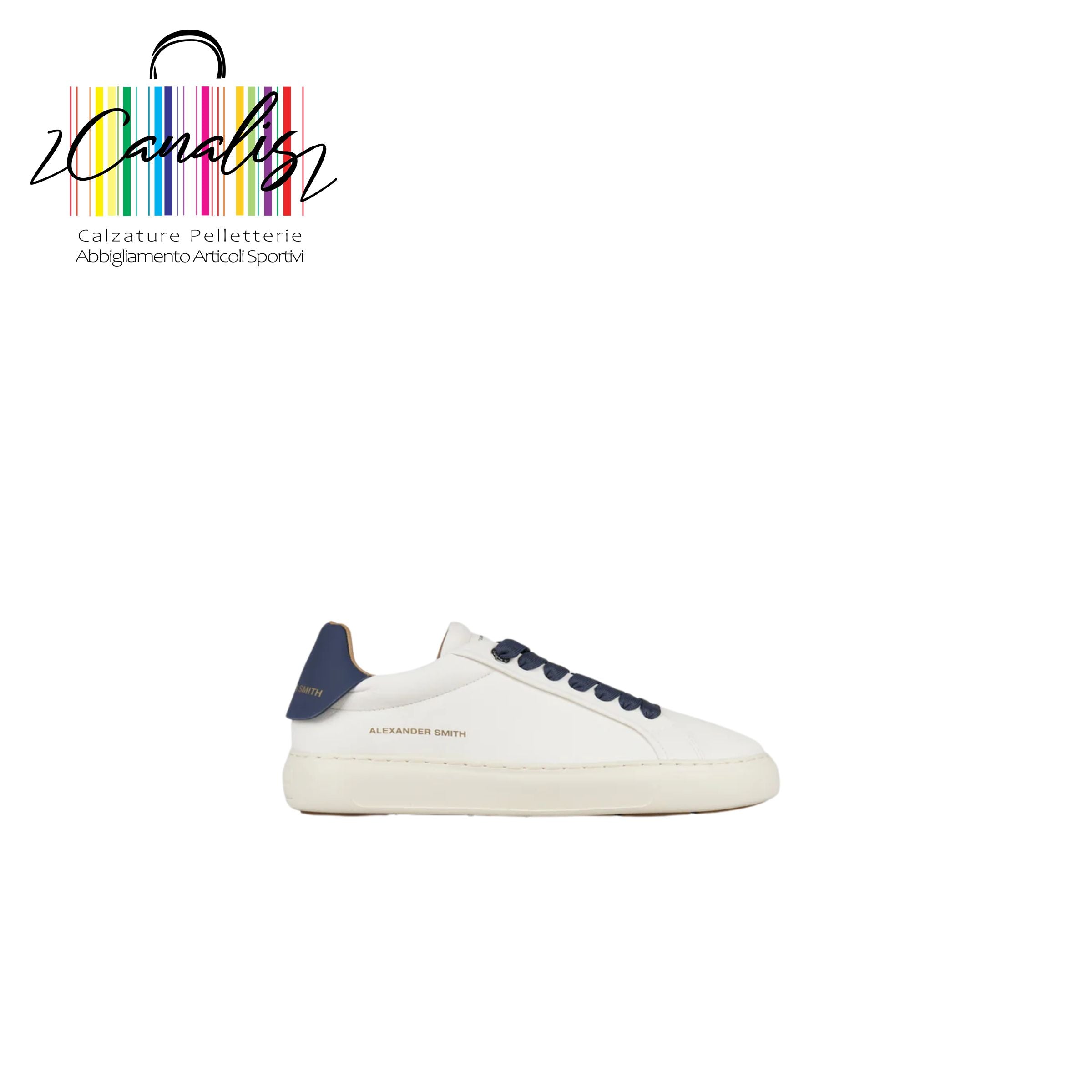 ASBDSOM-3667-WBL SOHO MAN SNEAKERS UOMA ALEXANDER SMITH