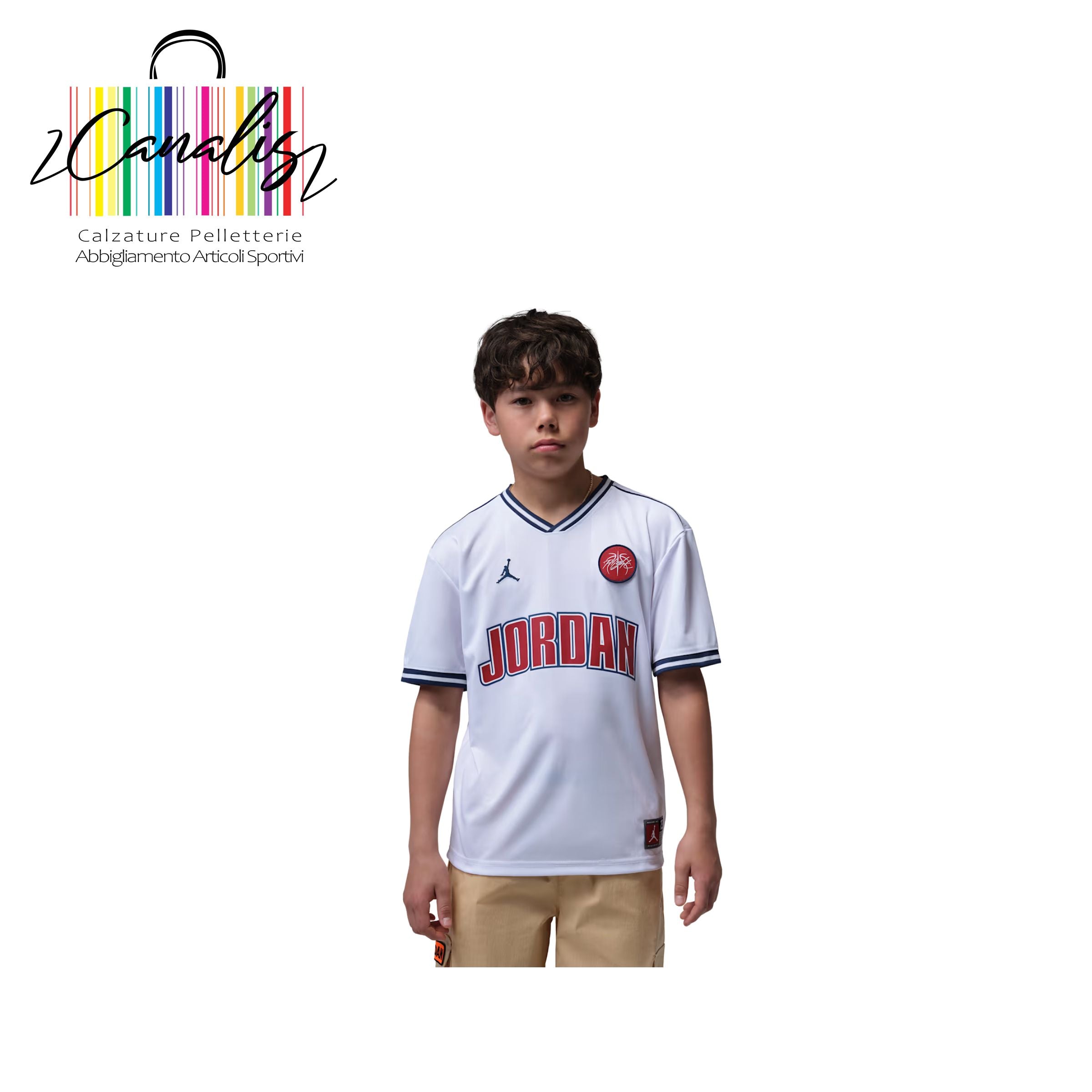 95F217-001 JDB MJ SPORT JERSEY T-SHIRT JORDAN
