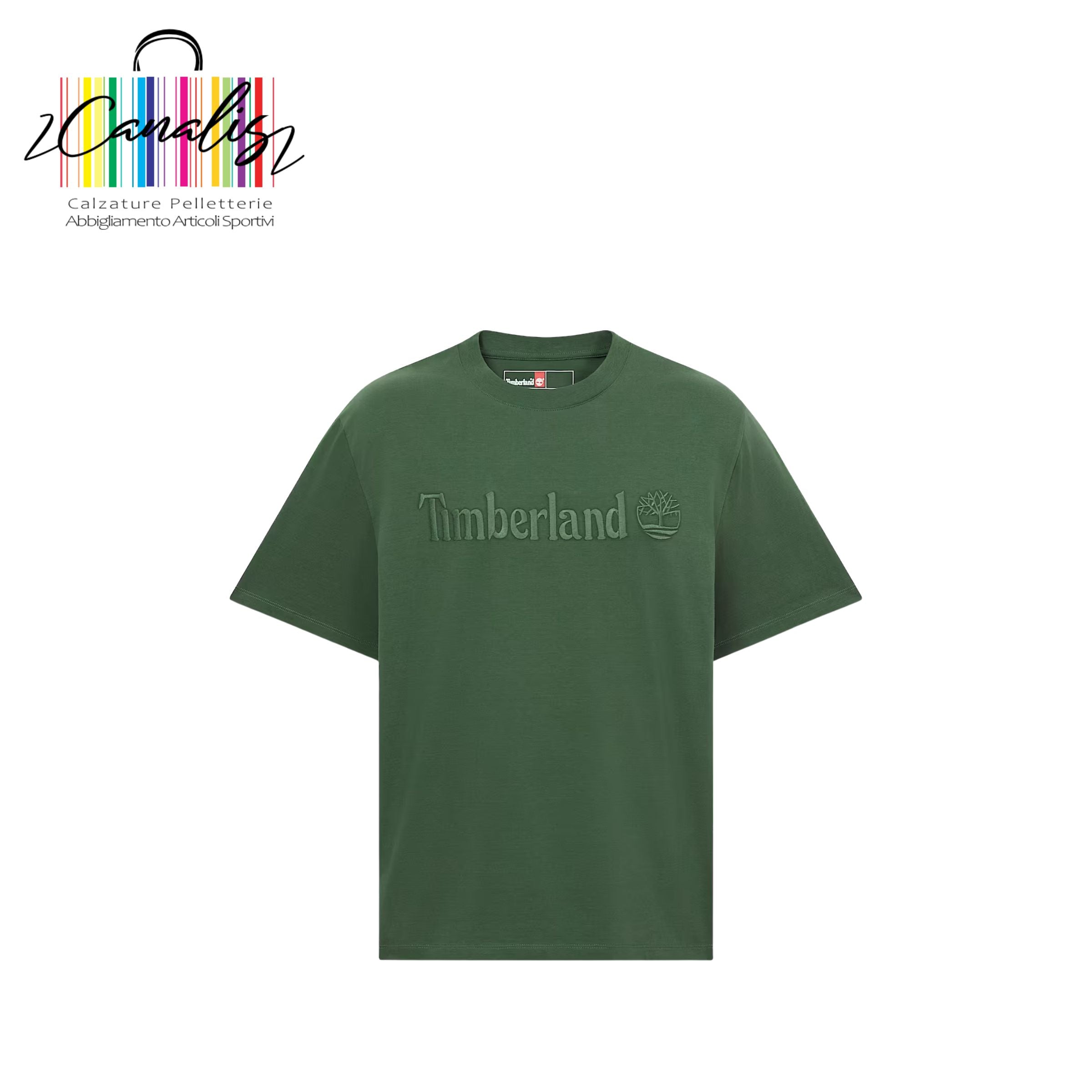 TB0A6VPE TIMBERLAND T-shirt a Maniche Corte Hampthon da Uomo