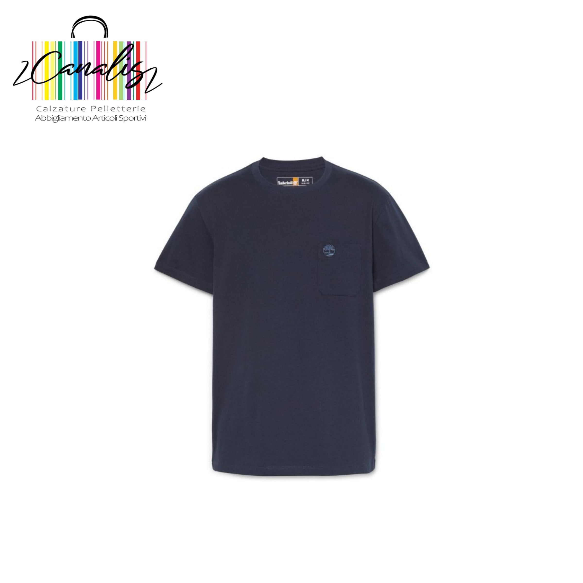 TB0A2CQY DNRV Chest Pocket Short Slee TIMBERLAND t-shirt uomo con taschino