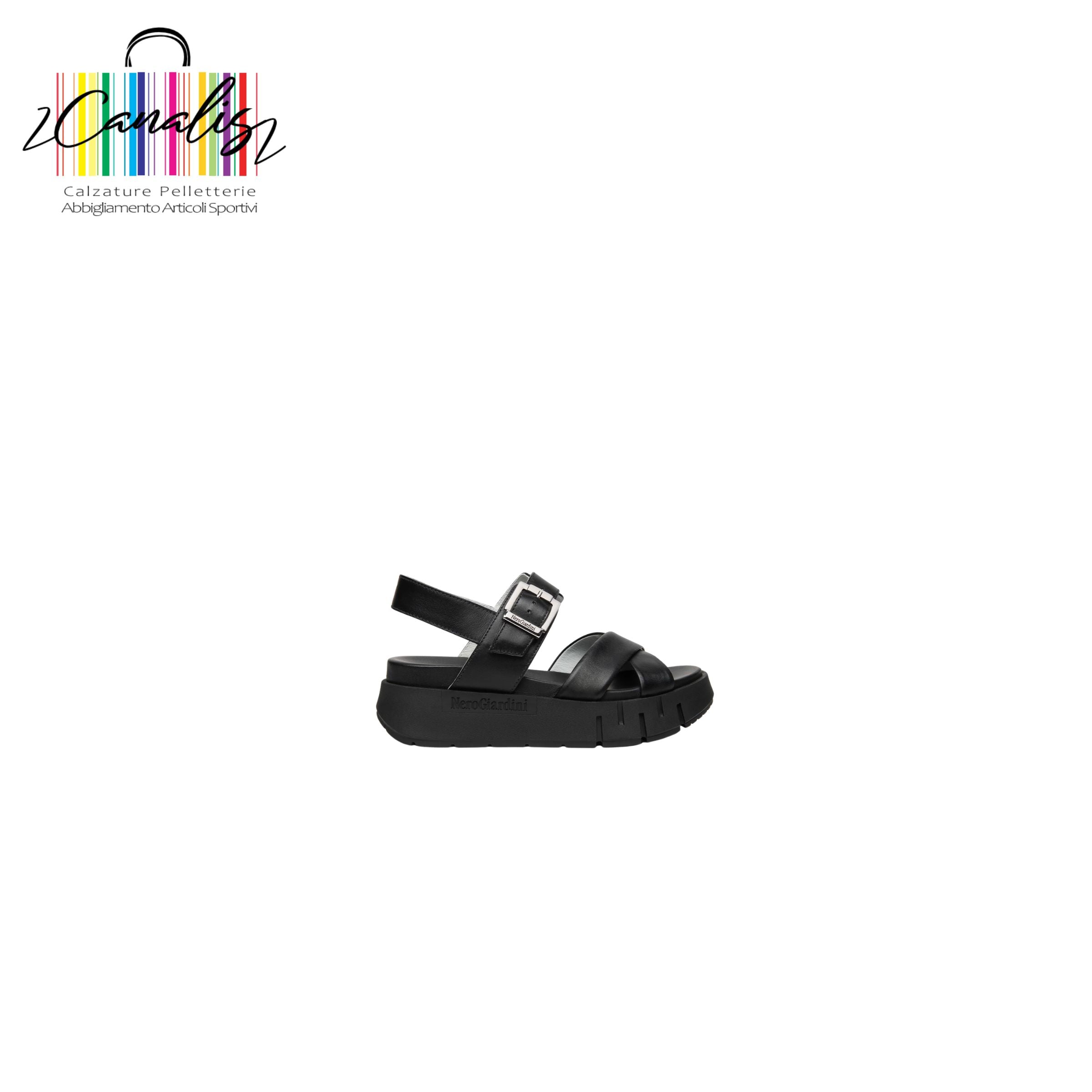 E617063D NeroGiardini
Sandali da donna in pelle