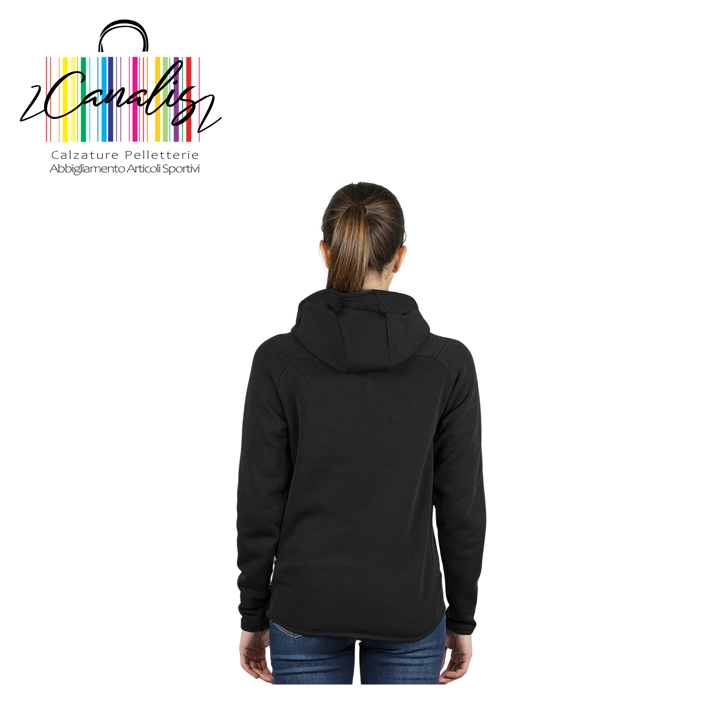 FELPA DONNA FZIP AC87 BRUGI