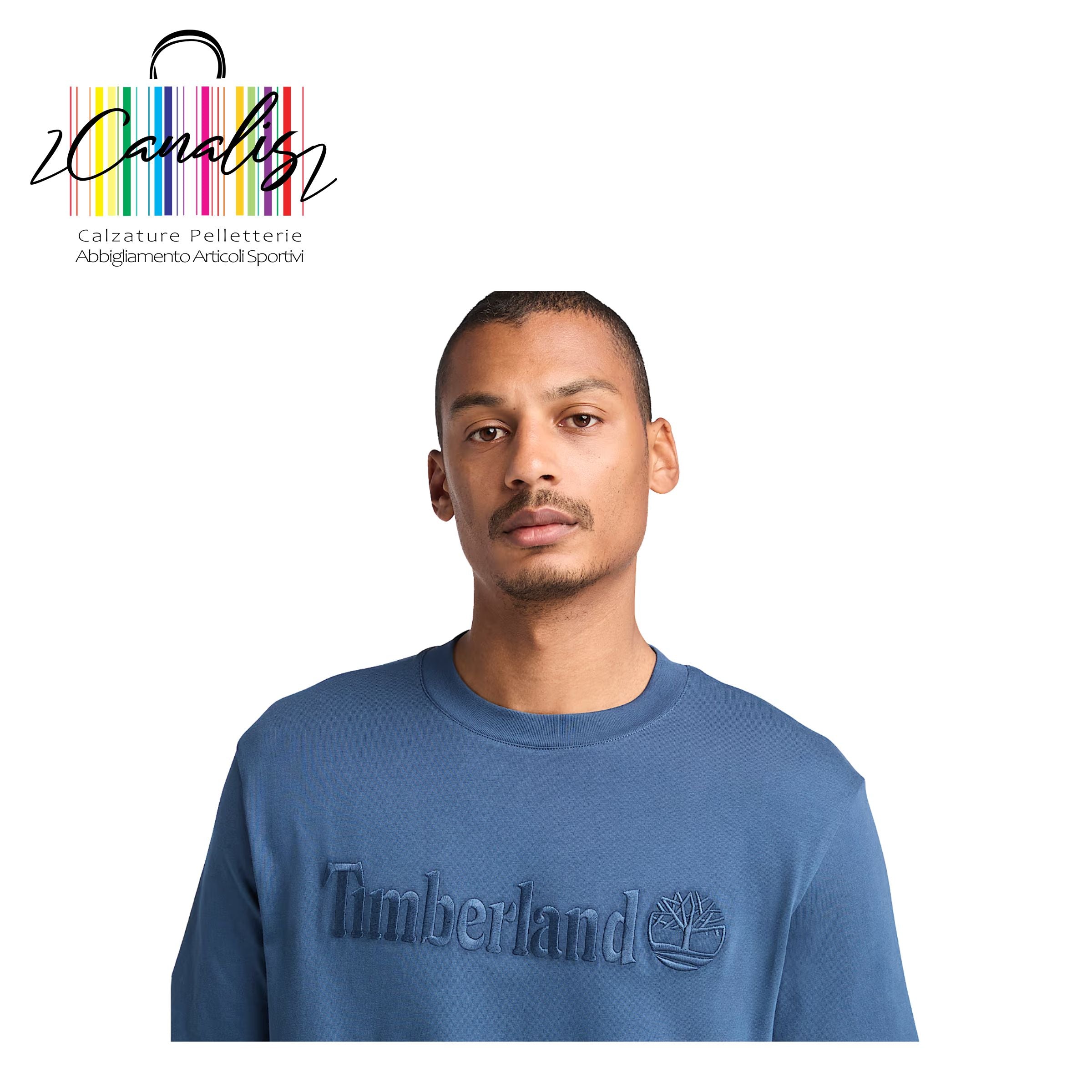 TB0A6VPE2881 HAMP Short Sleeve Tee DKBLU T-shirt Hampton da Uomo in blu scuro
TIMBERLAND