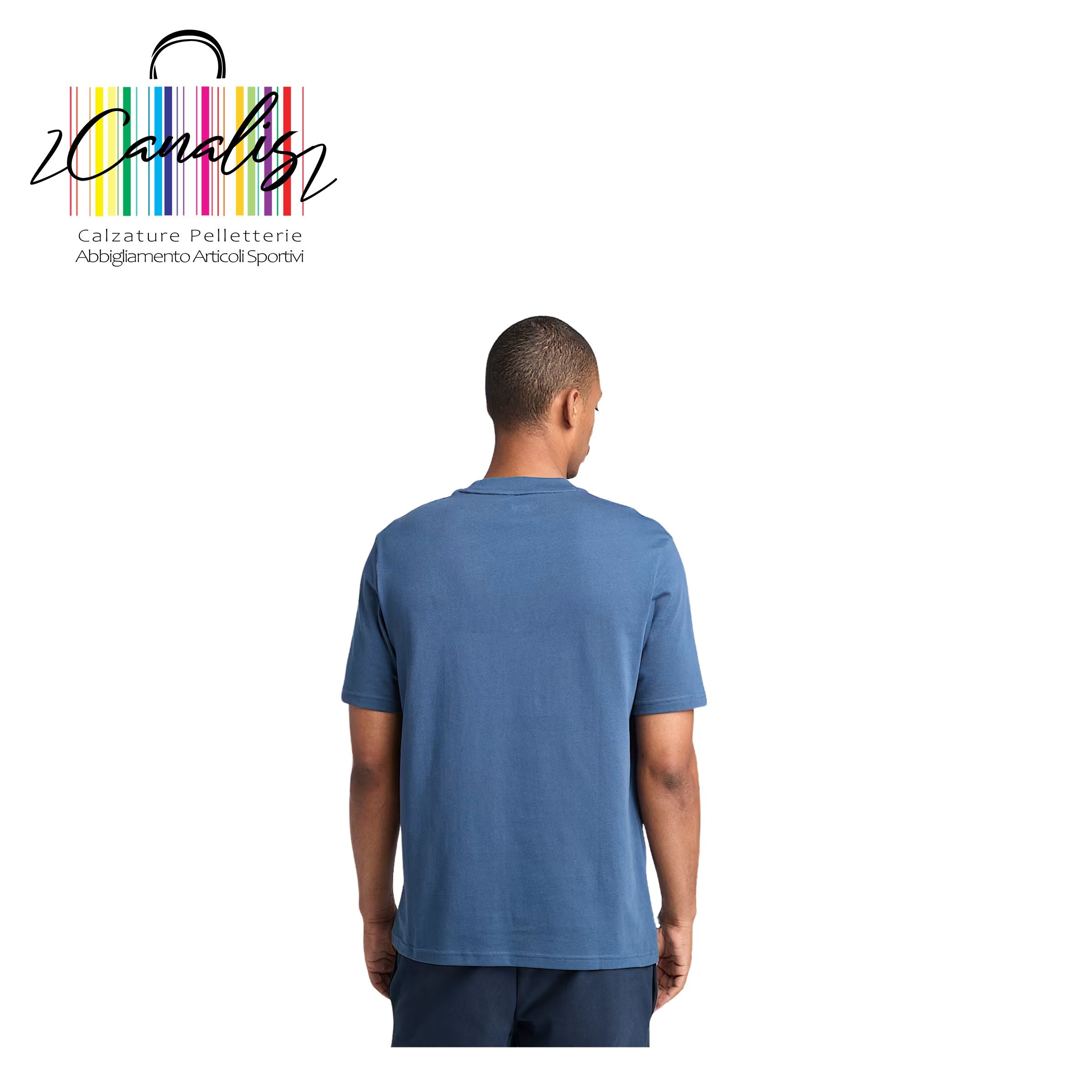 TB0A6VPE2881 HAMP Short Sleeve Tee DKBLU T-shirt Hampton da Uomo in blu scuro
TIMBERLAND