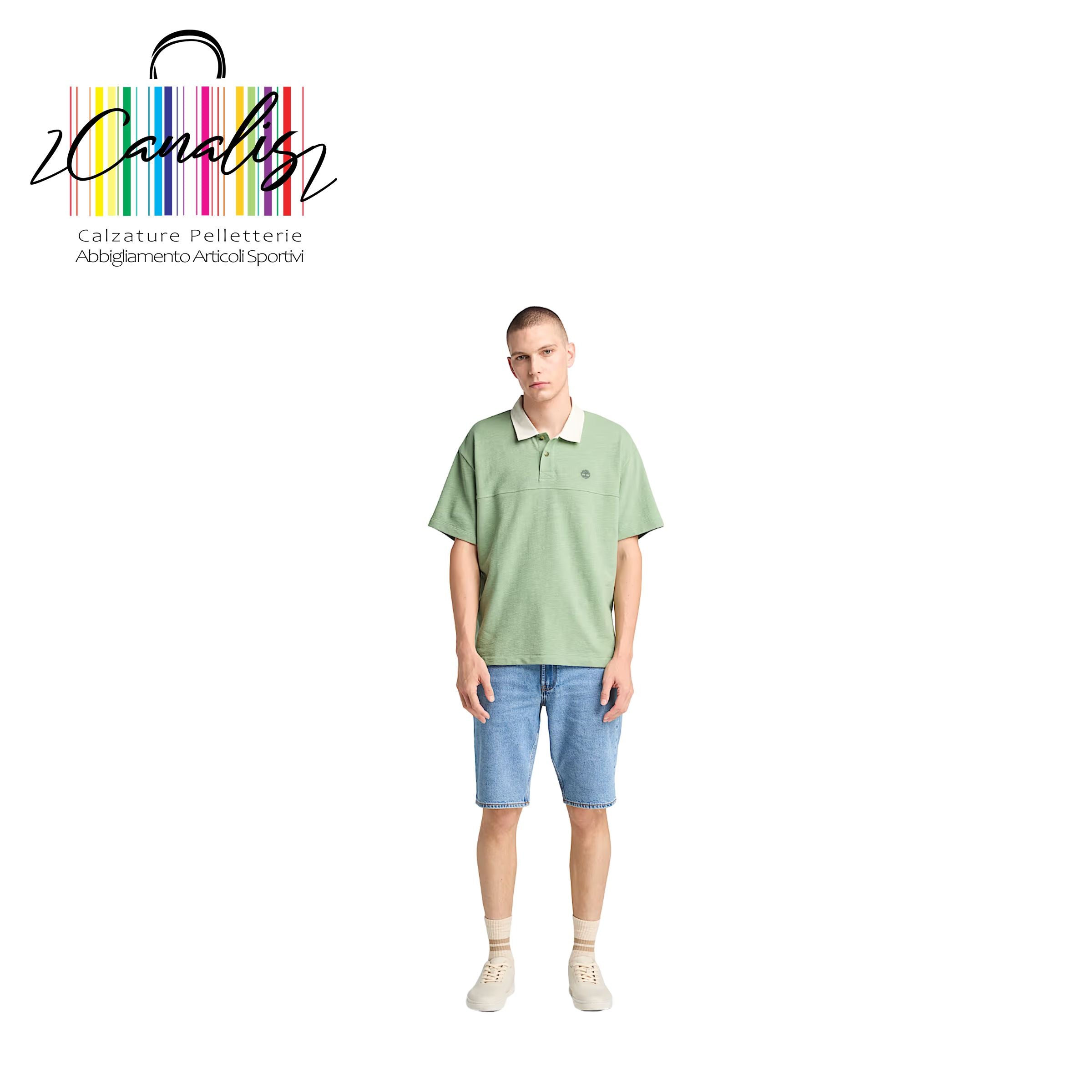 TB0A6GNFBQ81 Denim Short LTBLU Shorts in Denim da Uomo in blu chiaro
REGULAR TIMBERLAND
