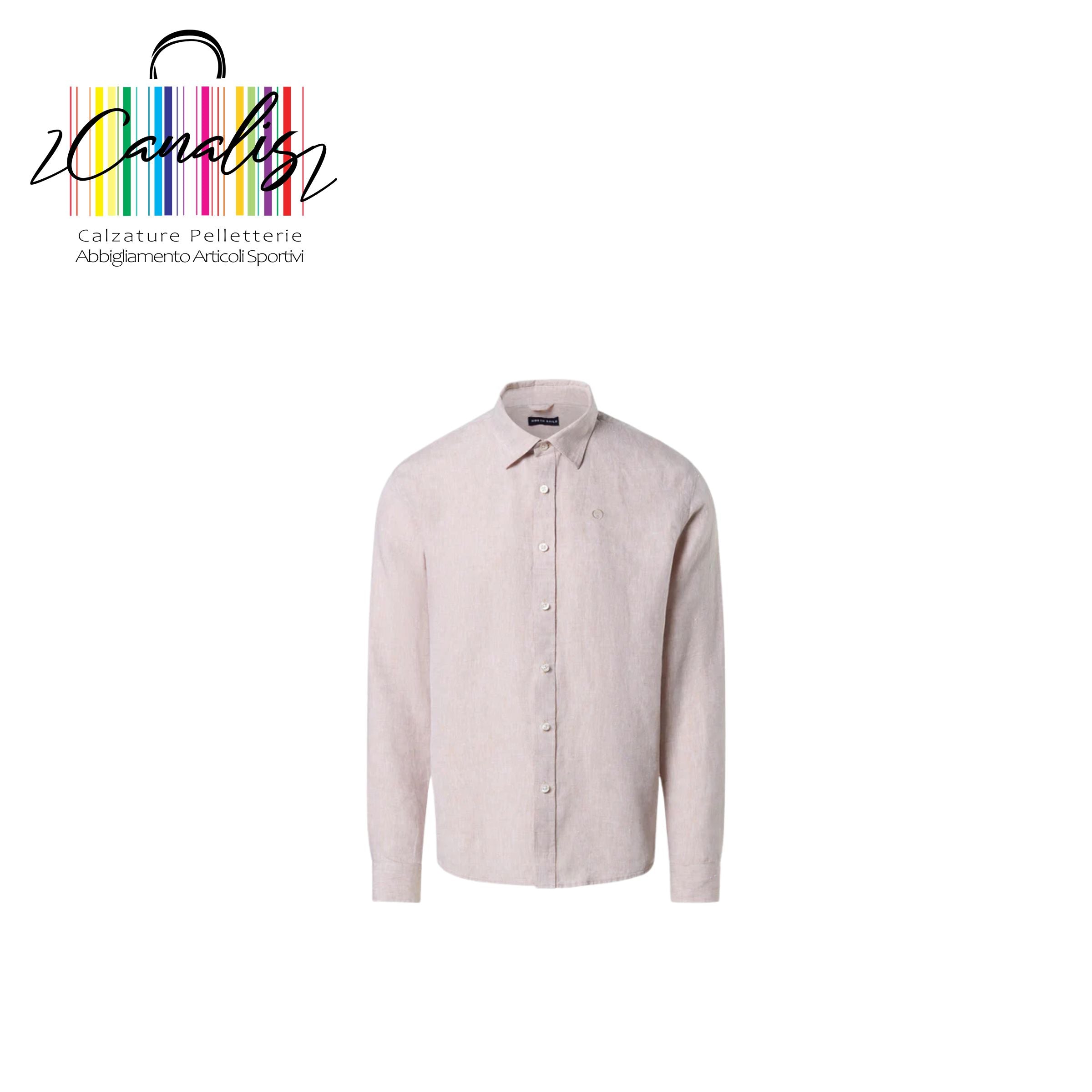 664368-000- SHIRT LONG SLEEVE REGULAR SPREAD COLLAR CAMICIA UOMO NORTH SAILS