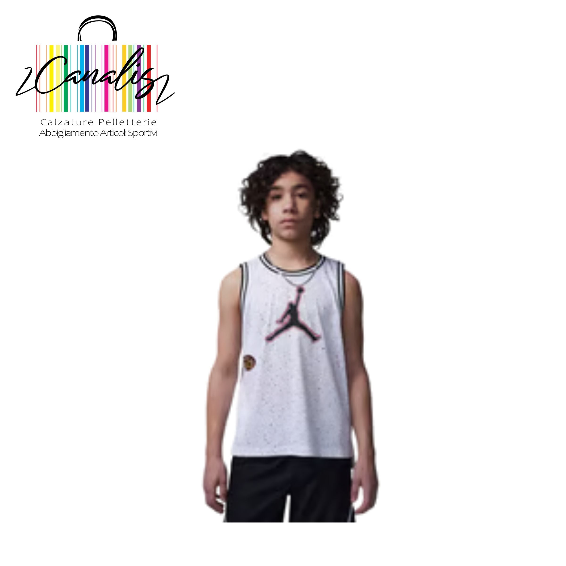 95D955-001 JDB JORDAN PLAY OFF SPECKLE CANOTTA JORDAN JUNIOR  8/16 ANNI