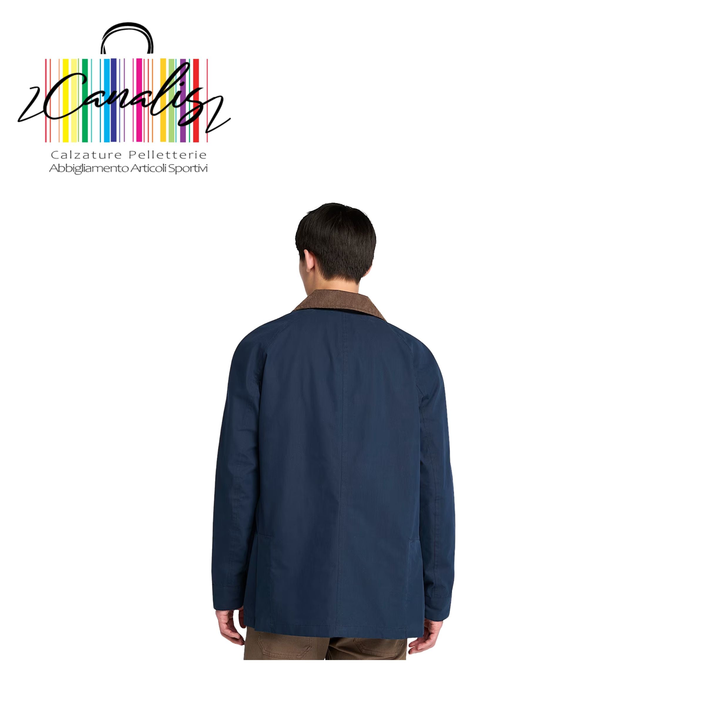 TB0A44GB4331 Waterproof Barn Coat NAVY Giacca Barn Impermeabile Wenham da Uomo in blu scuro TIMBERLAND