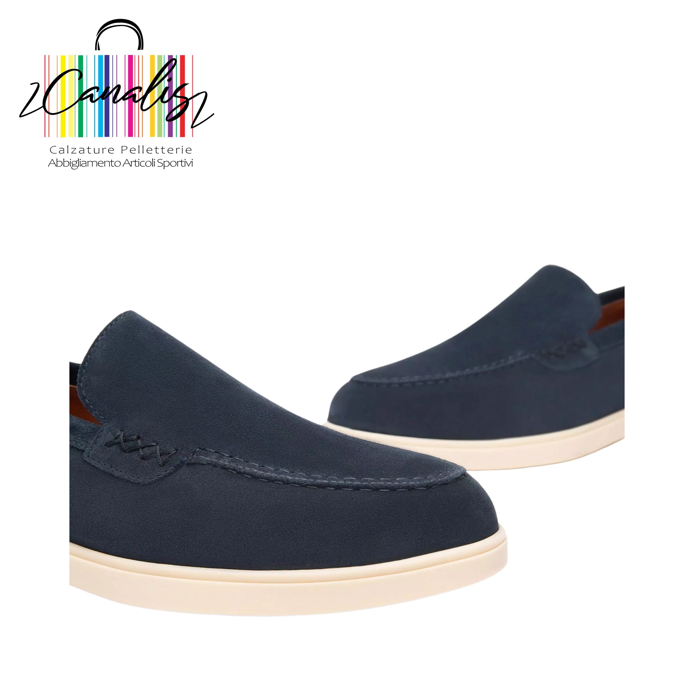 E500620U SCARPA UOMO-TOM.PELLE-F.GOMMA NeroGiardini
Mocassini Uomo in Camoscio