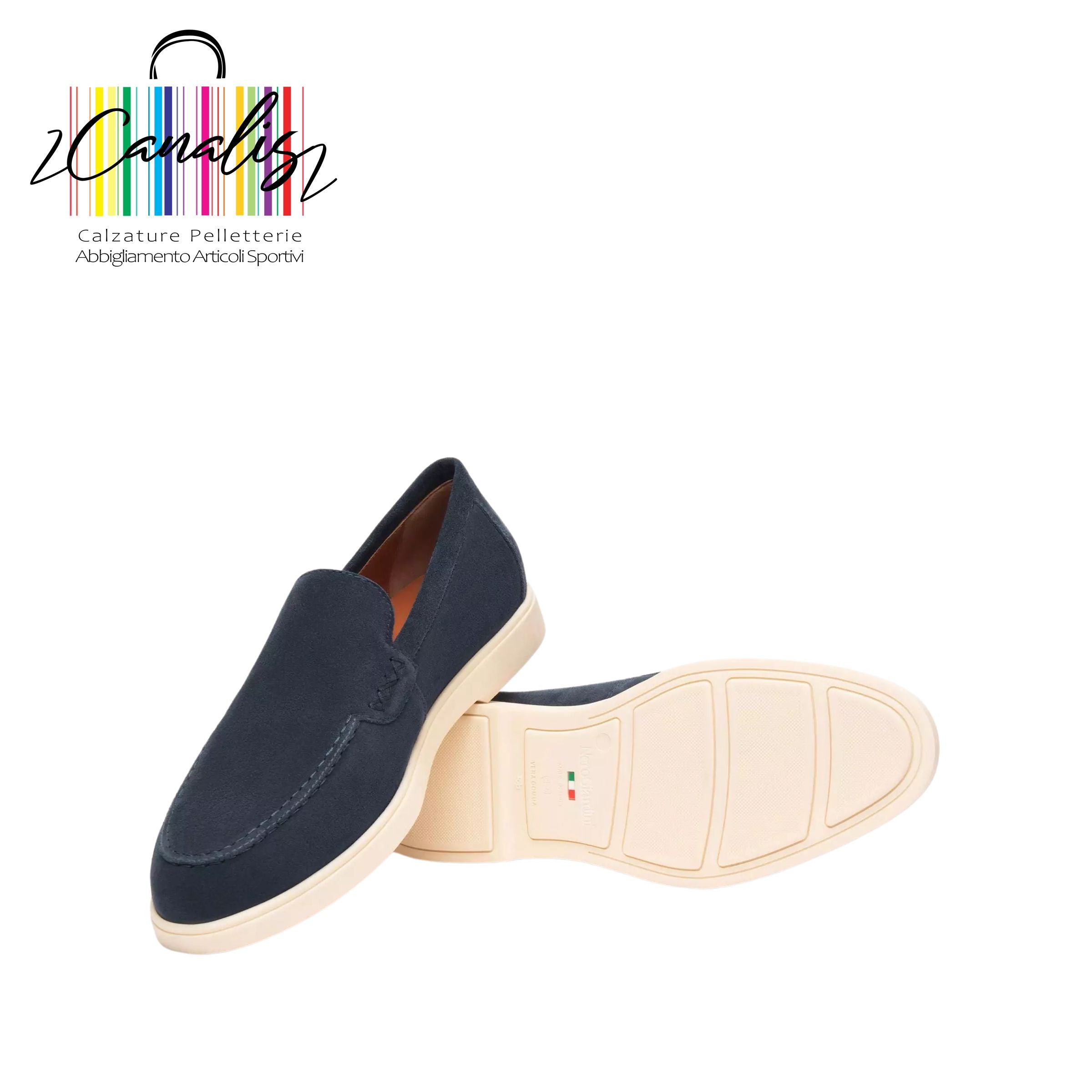 E500620U SCARPA UOMO-TOM.PELLE-F.GOMMA NeroGiardini
Mocassini Uomo in Camoscio