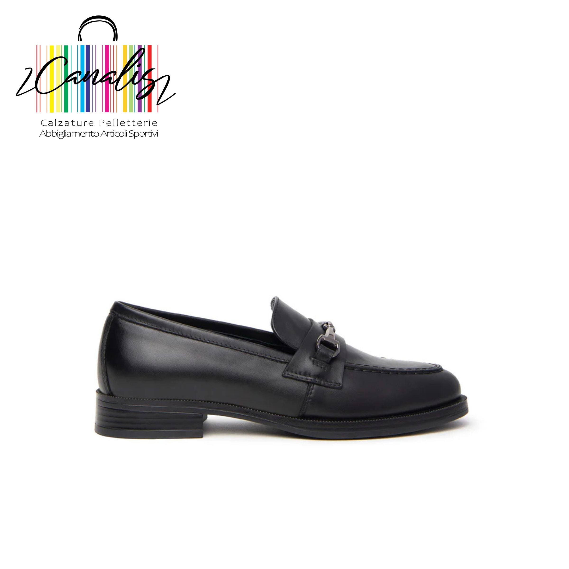 I411260D 400 SCARPA DONNA-TOM.PELLE-F.GOMMA NERO GIARDINI