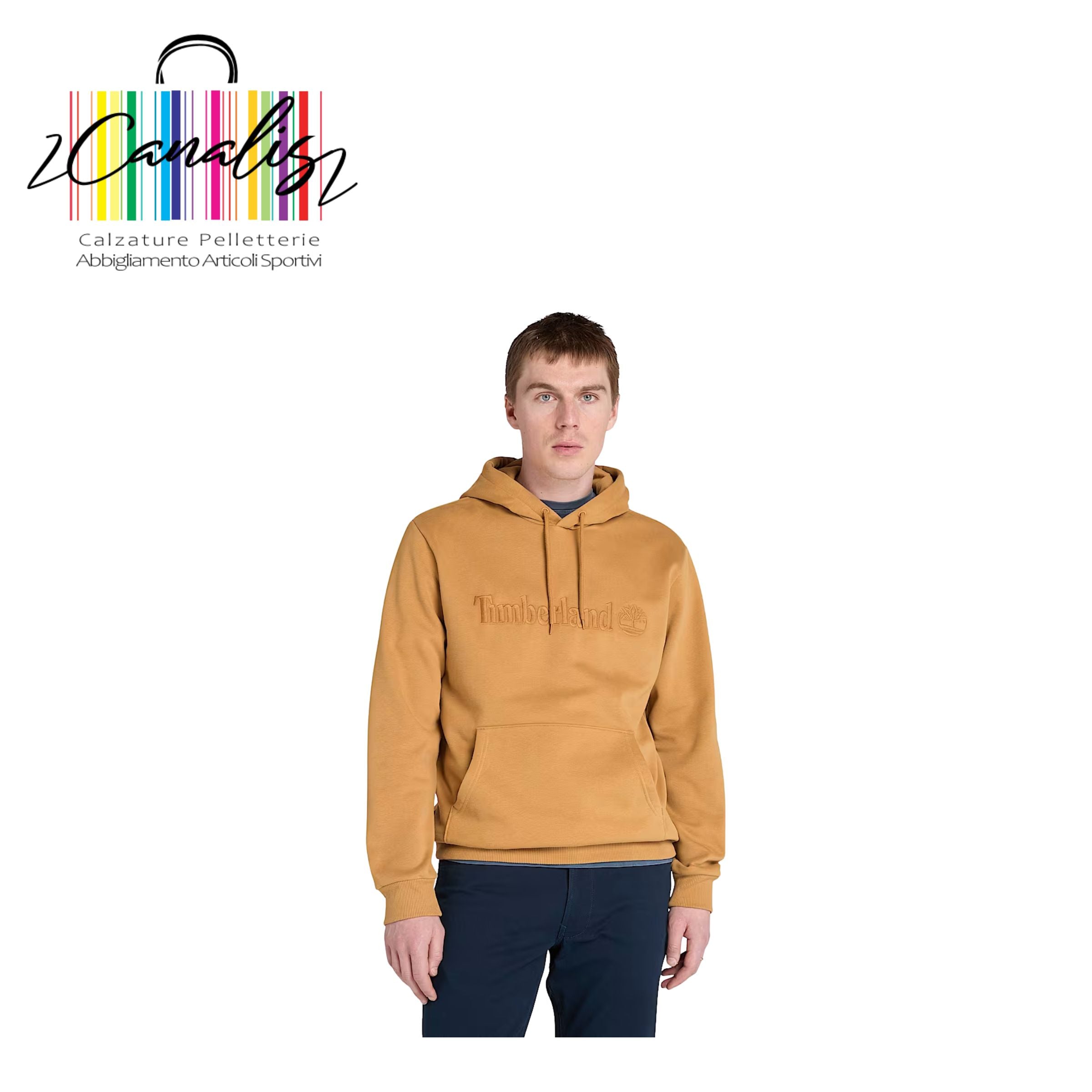 TB0A6VFJ HAMP Hoodie green Felpa cappuccio Timberland