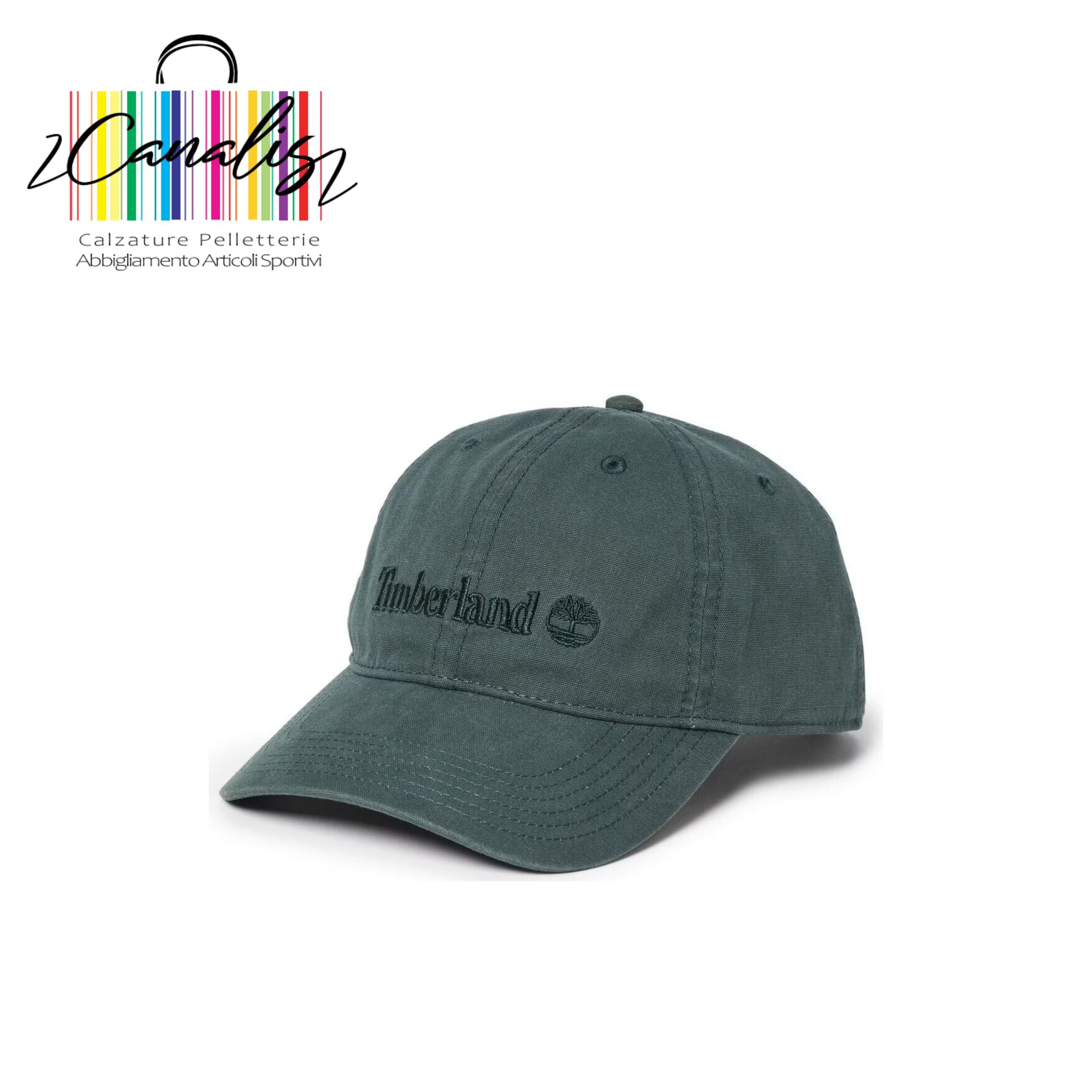 TB0A65QX0011 COOP Cooper Hill BB Cap BLACK Berretto da Baseball Ricamato Cooper Hill da Uomo in colore nero TIMBERLAND