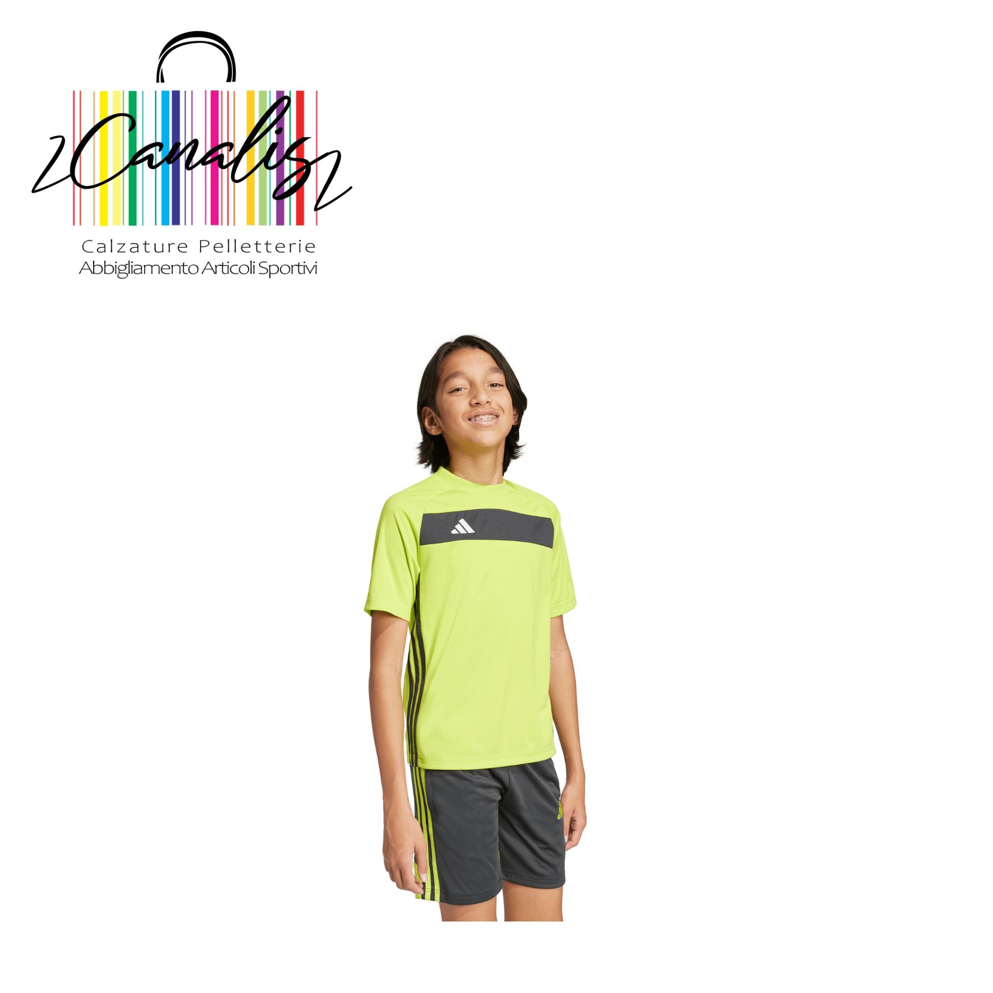 JW0455 TIRO ES JSY Y Maglia Tiro 25 Essentials Junior adidas      SESOYE/CARBO