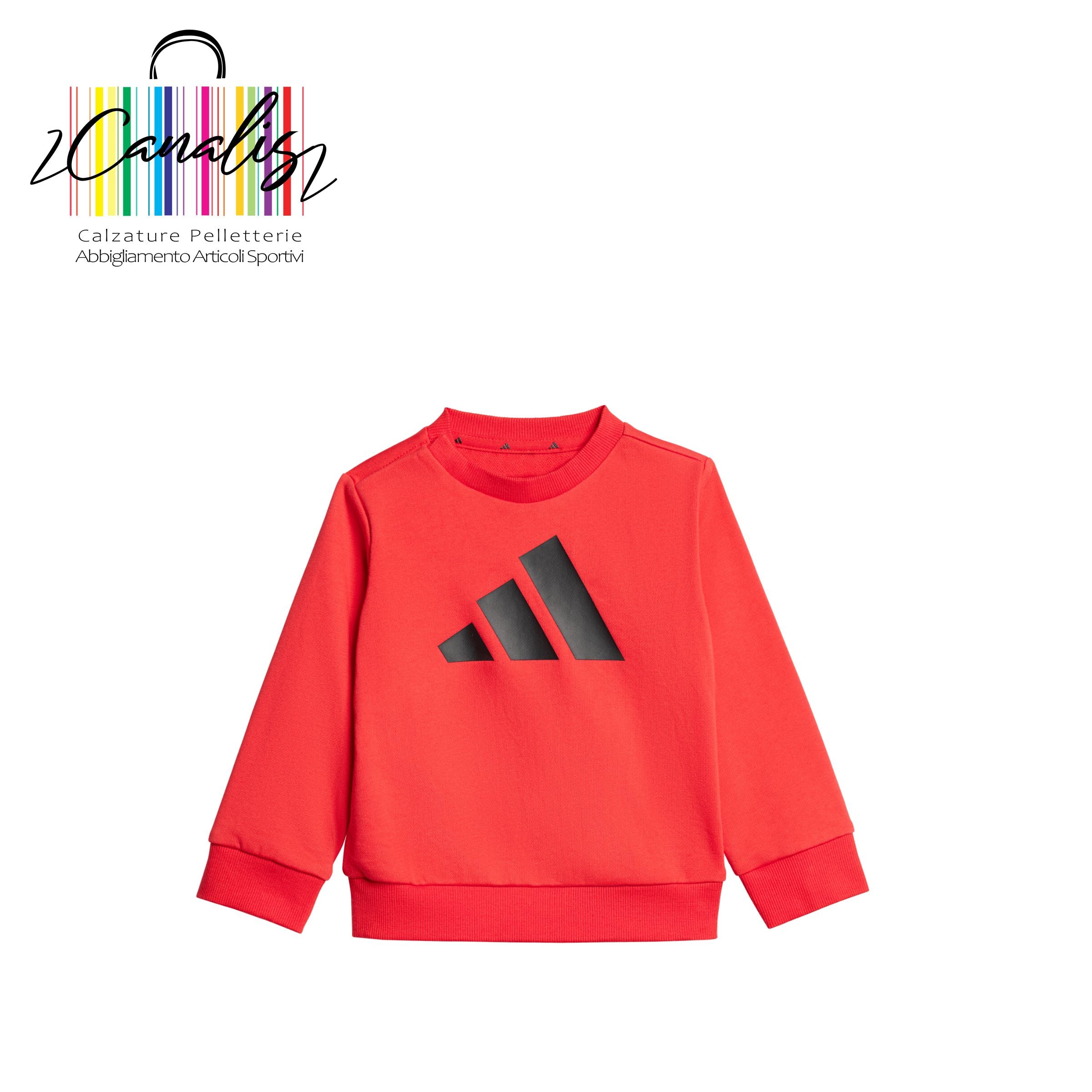 JC9647 I BL FT JOG 240 PURRUB/BLACK tuta infant adidas
