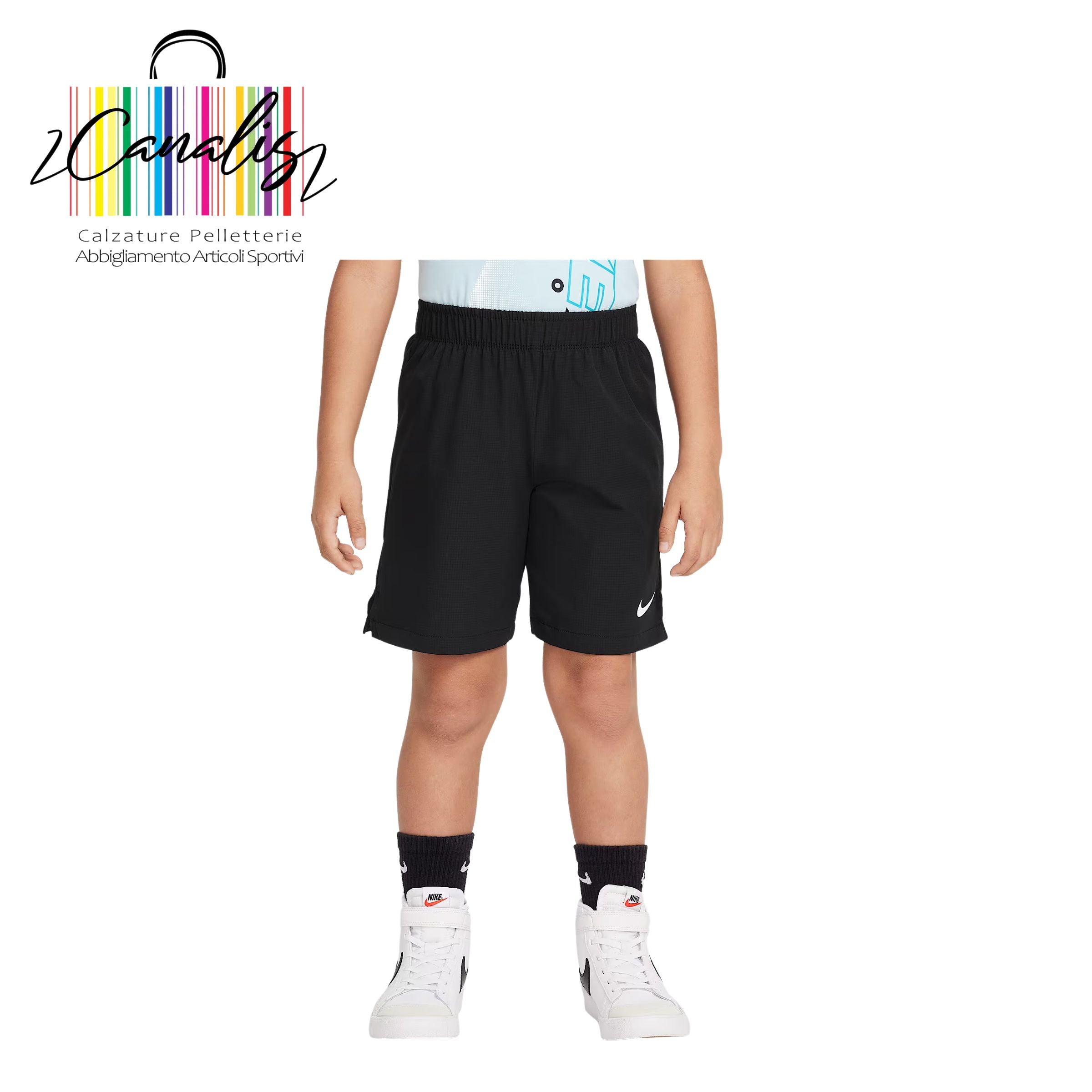 86M959-023 B NK RHYTHM DF MESH SHORT