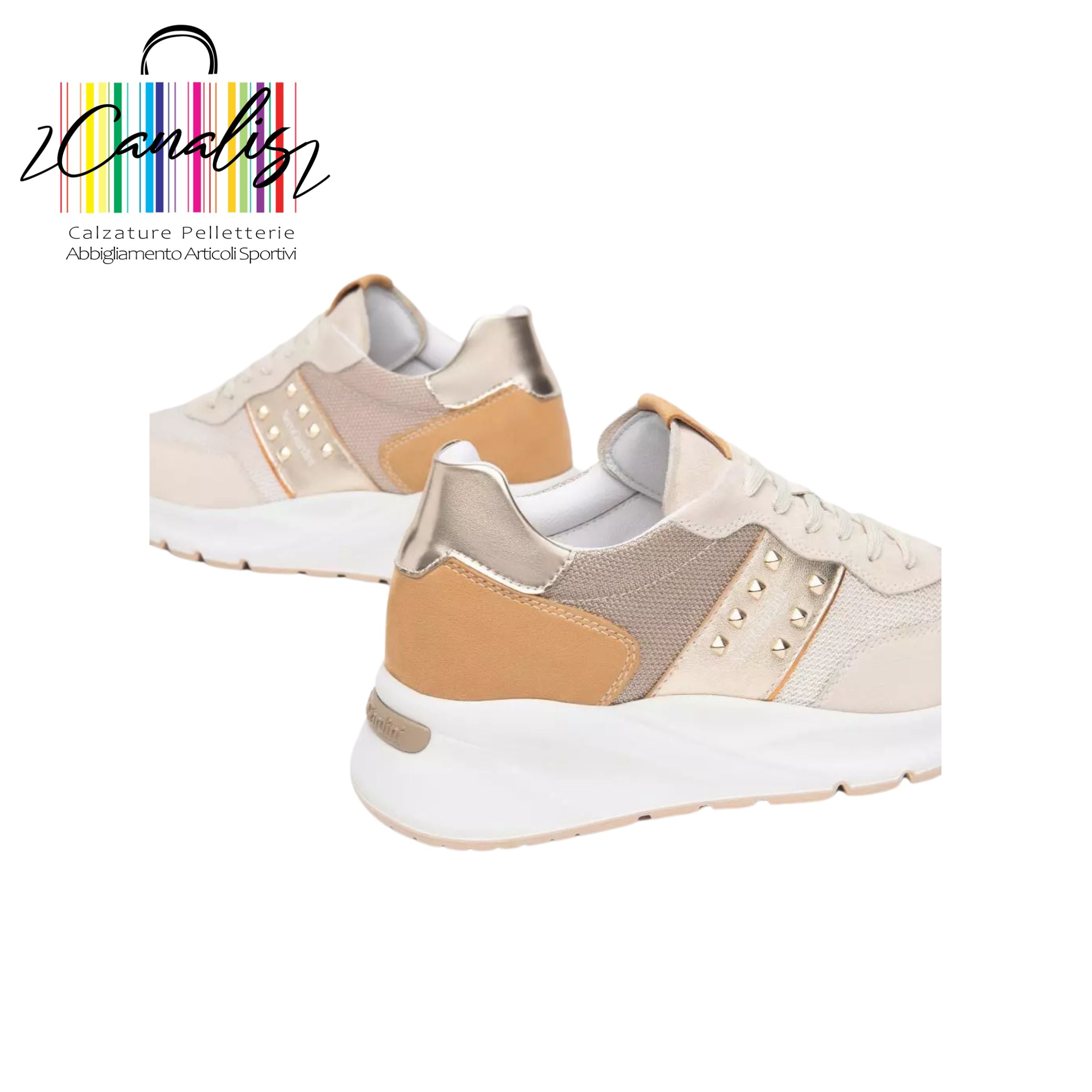 E512863D 714 SCARPA DONNA-TOM.PELLE-F.GOMMA NeroGiardini
Sneakers Donna in Suede, Tela e Materiale Tecnico