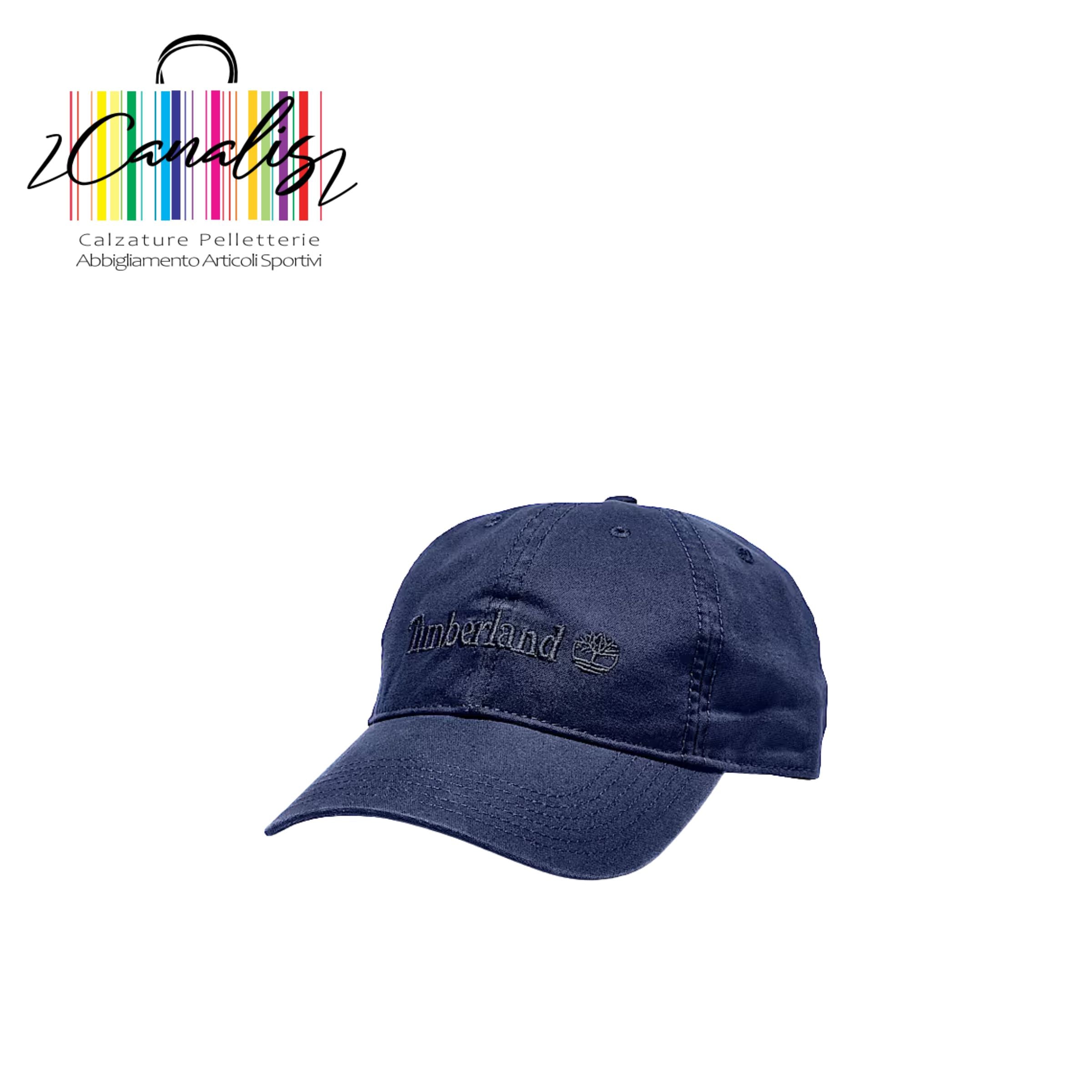 TB0A65QX0011 COOP Cooper Hill BB Cap BLACK Berretto da Baseball Ricamato Cooper Hill da Uomo in colore nero TIMBERLAND