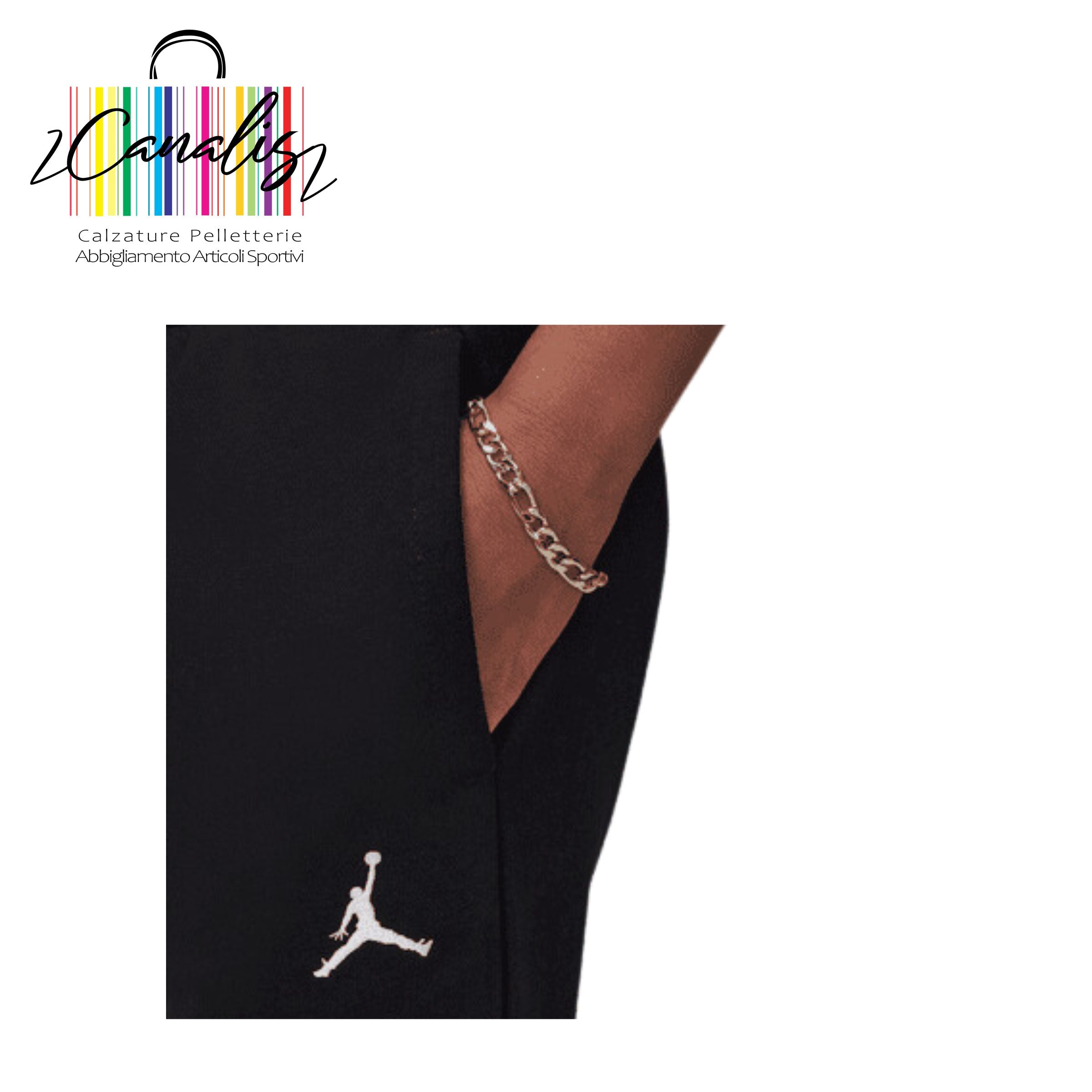 PANTALONE 8/16 45D507-023 JDG BROOKLYN ESS FT PANT BAMBINA JORDAN