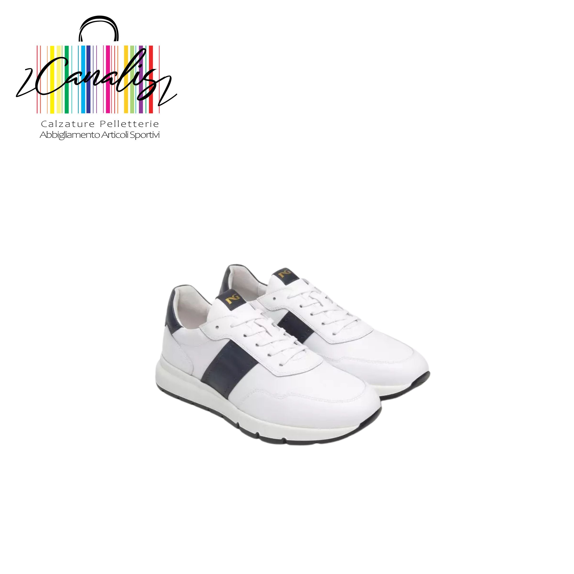 E500661U 707 SCARPA UOMO-TOM.PELLE-F.GOMMA 
NeroGiardini
Sneakers Uomo in Pelle