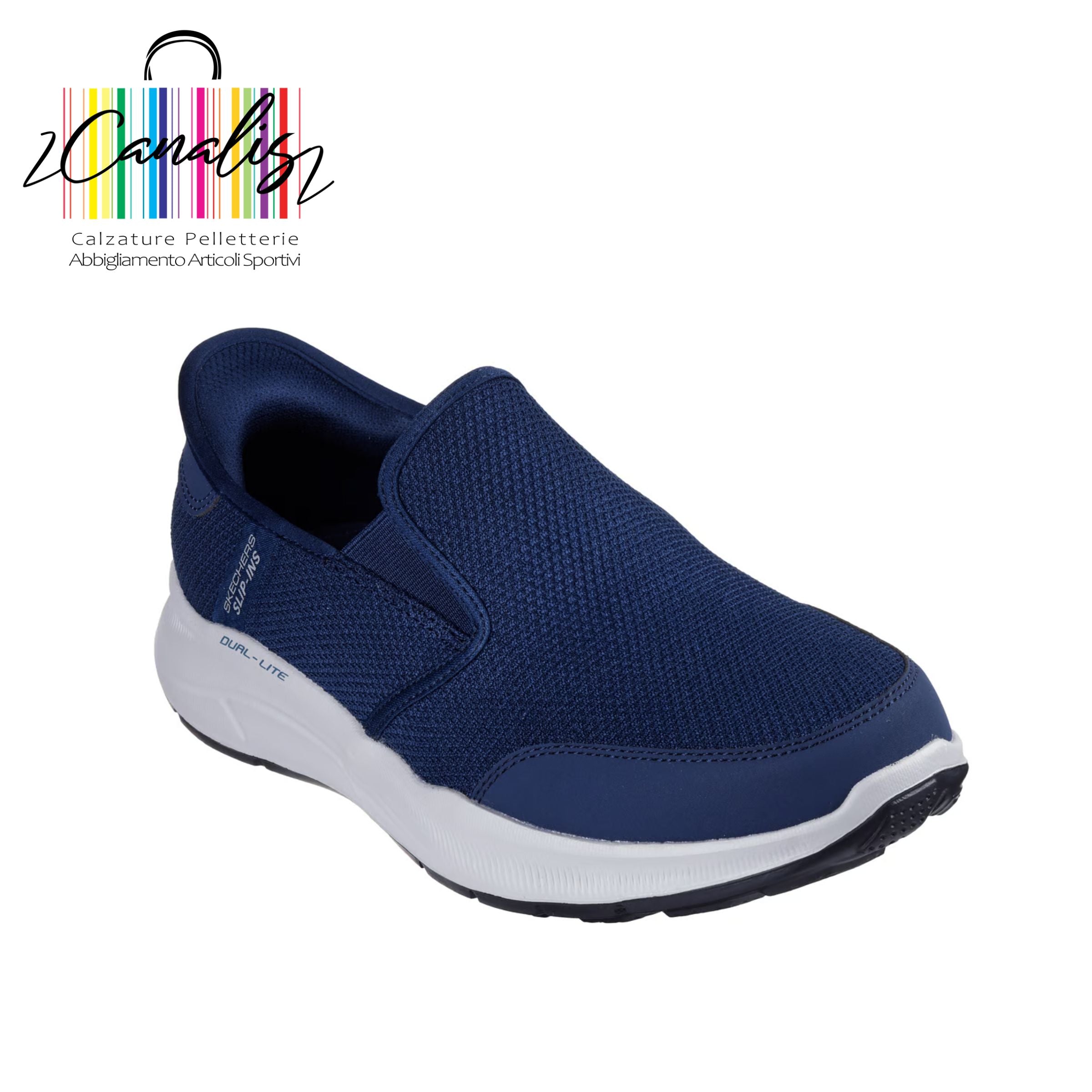 232926 Skechers Sport
EQUALIZER DRAYZE - Scarpe senza lacci - marineblau Slip-Ins Relaxed Fit Yardage Mesh Twin Gore Sneake