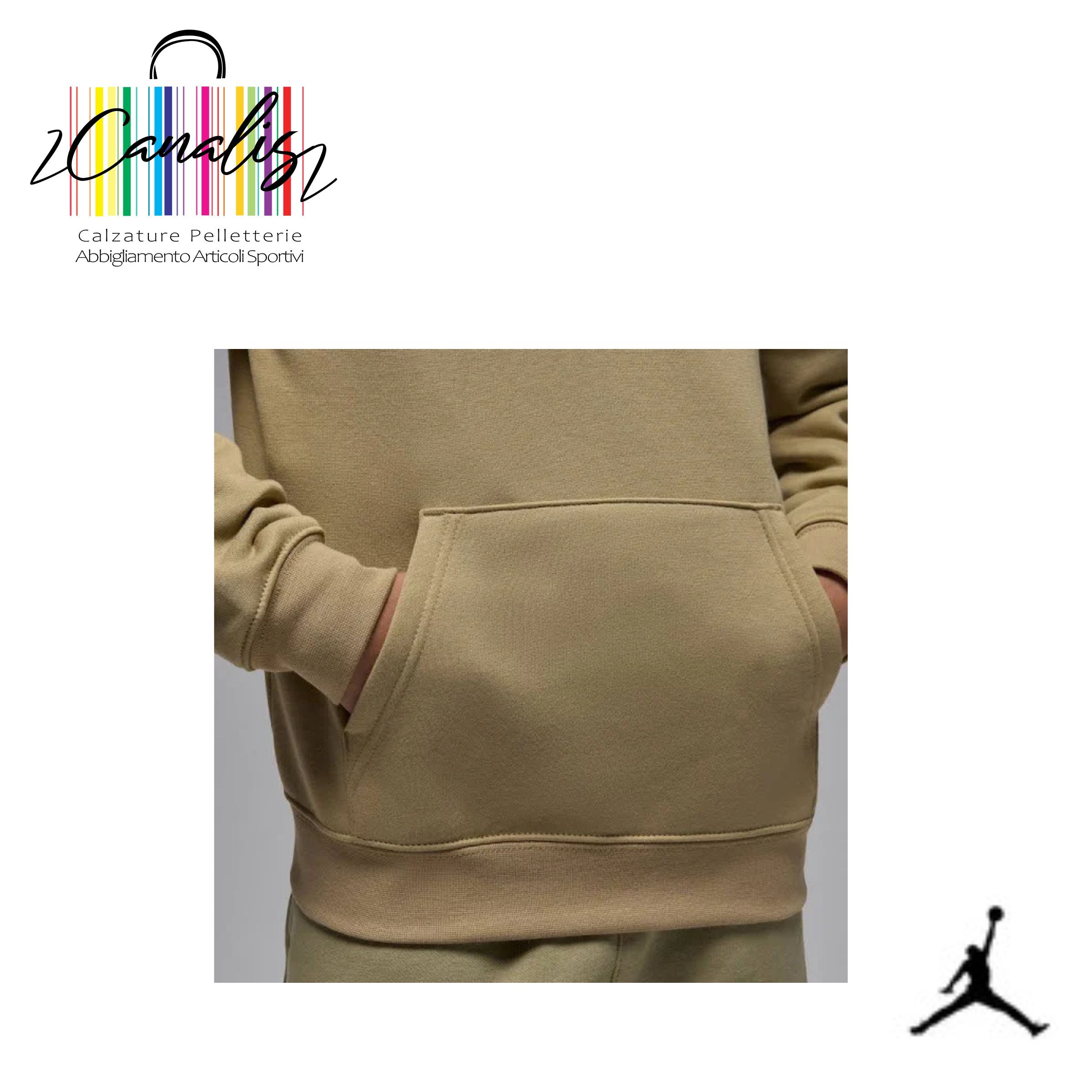 95F121 JDB MJ BRKLN FT PO HOODIE FELPA JORDAN 8/16 anni