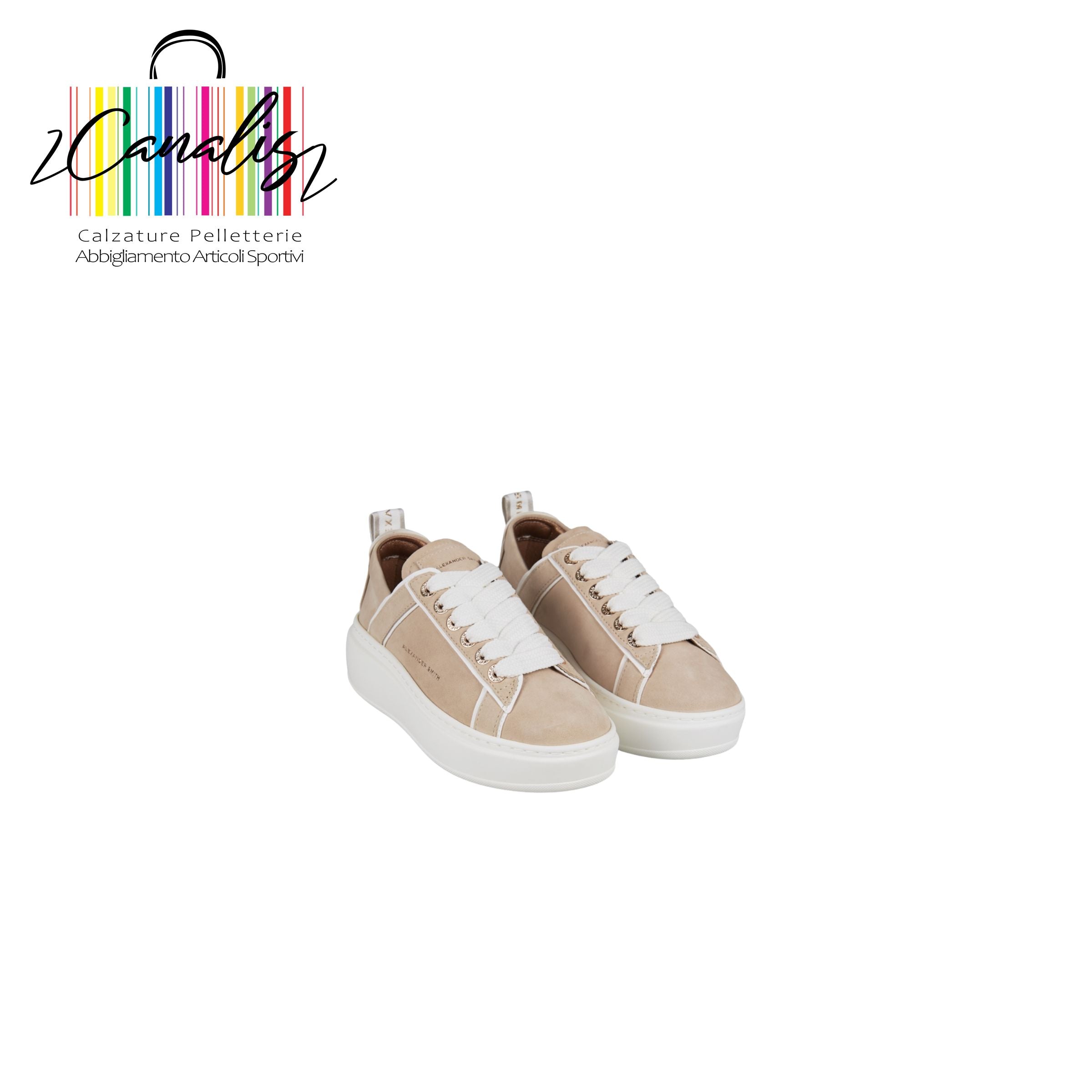 ASBDWHW-0596-CNG WEMBLEY HIGH WOMAN SNEAKERS ALEXANDER SMITH