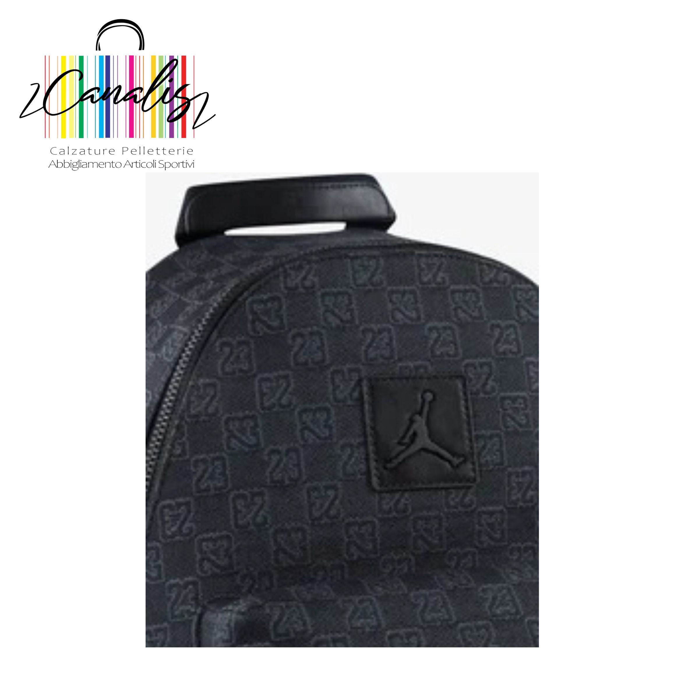 ZAINO MA0758-KK2 JAM MONOGRAM BACKPACK JORDAN