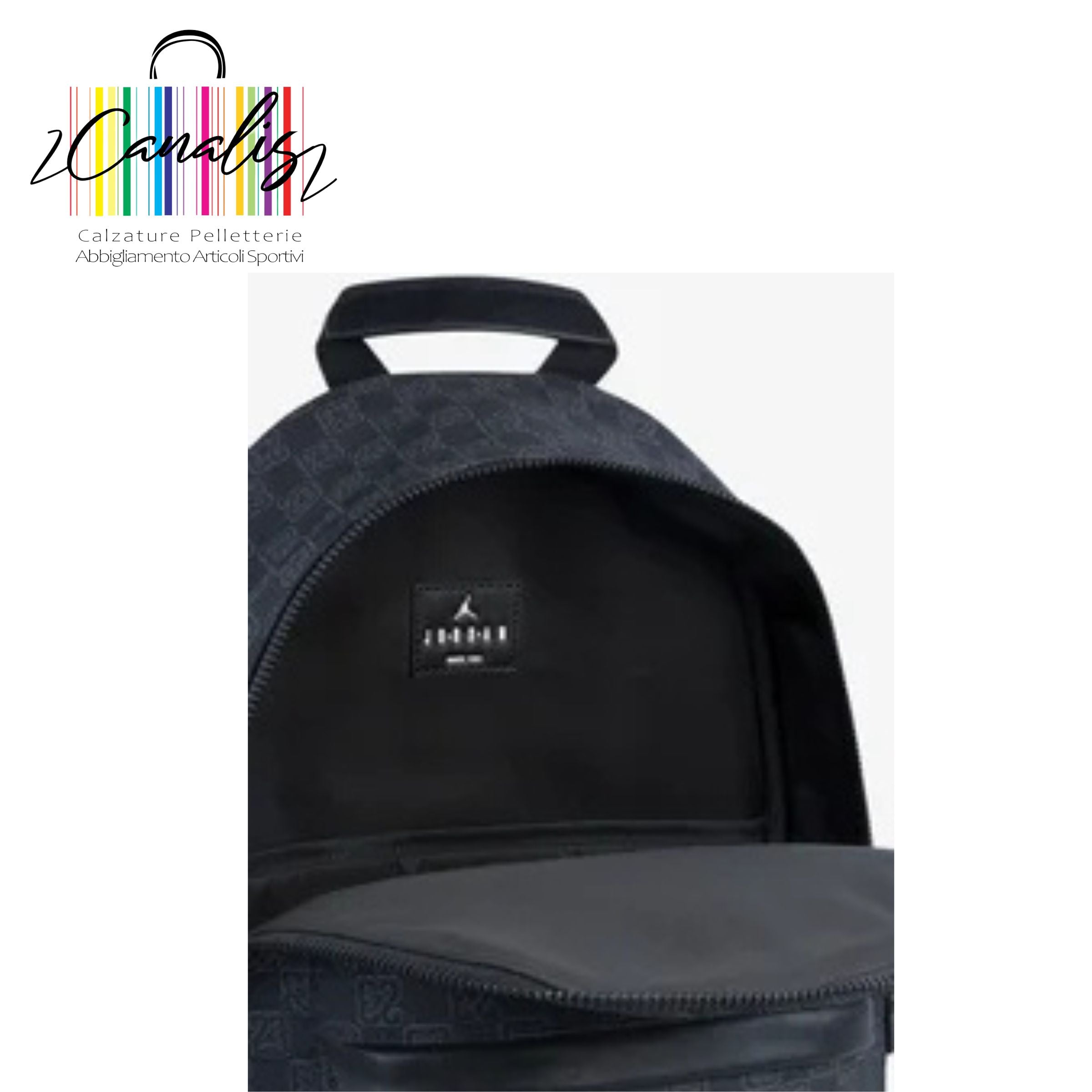 ZAINO MA0758-KK2 JAM MONOGRAM BACKPACK JORDAN