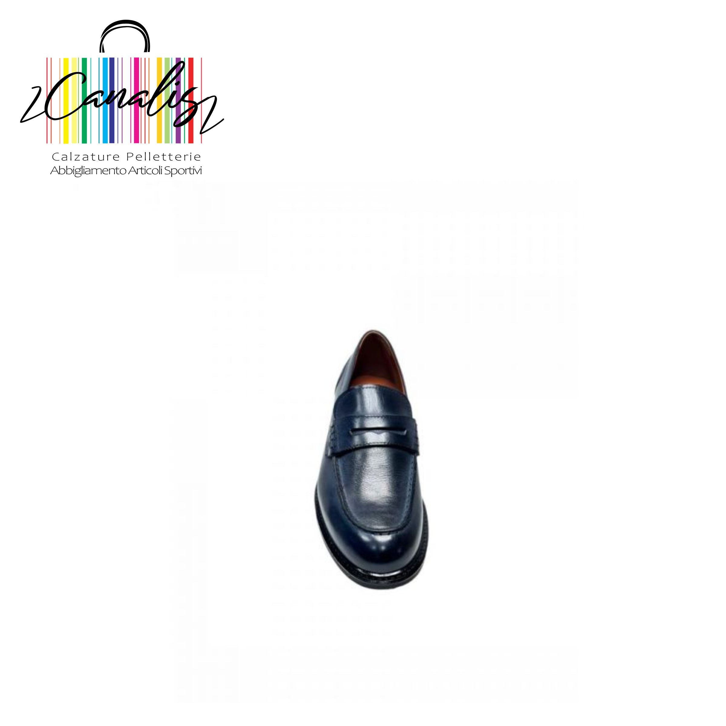 MOCASSINO BLU I400330U 207 SCARPA UOMO NERO 
GIARDINI O-TOM.PELLE-F.GOMMA