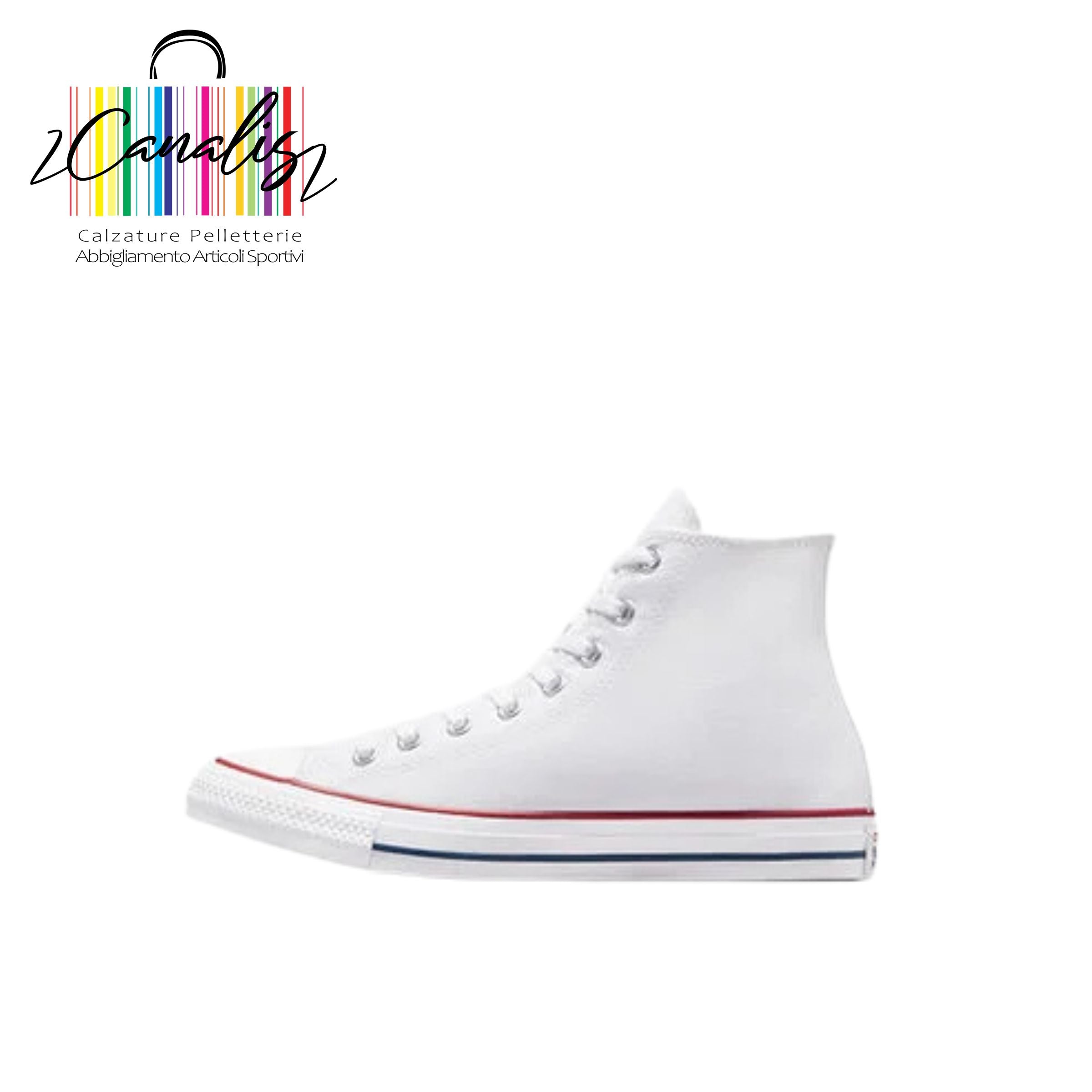 M7650C ALL STAR HI OPTICAL WHITE CONVERSE