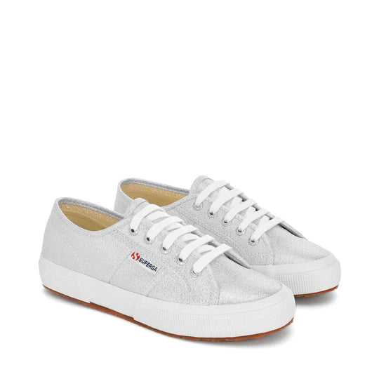 superga 2750-LAMEW argento